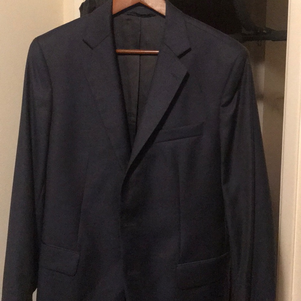 Oliver Wicks Navy Blue Suit